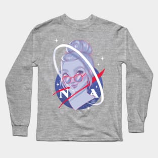 Nasa Girl Long Sleeve T-Shirt